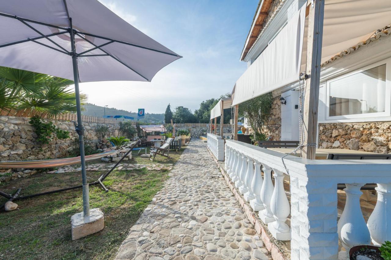 Willa Stelios Stone House Sinarades Kouramádes Zewnętrze zdjęcie
